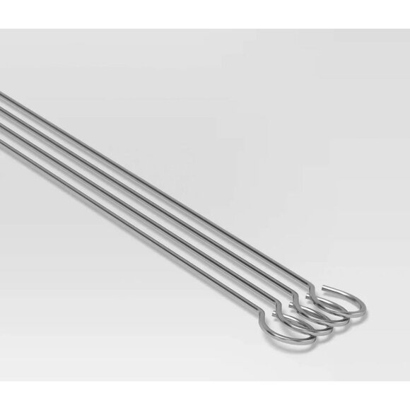 ROOM ESSENTIALS 7pc Stainless Steel Grill Tool Set Light Silver - Picture 5 of 8